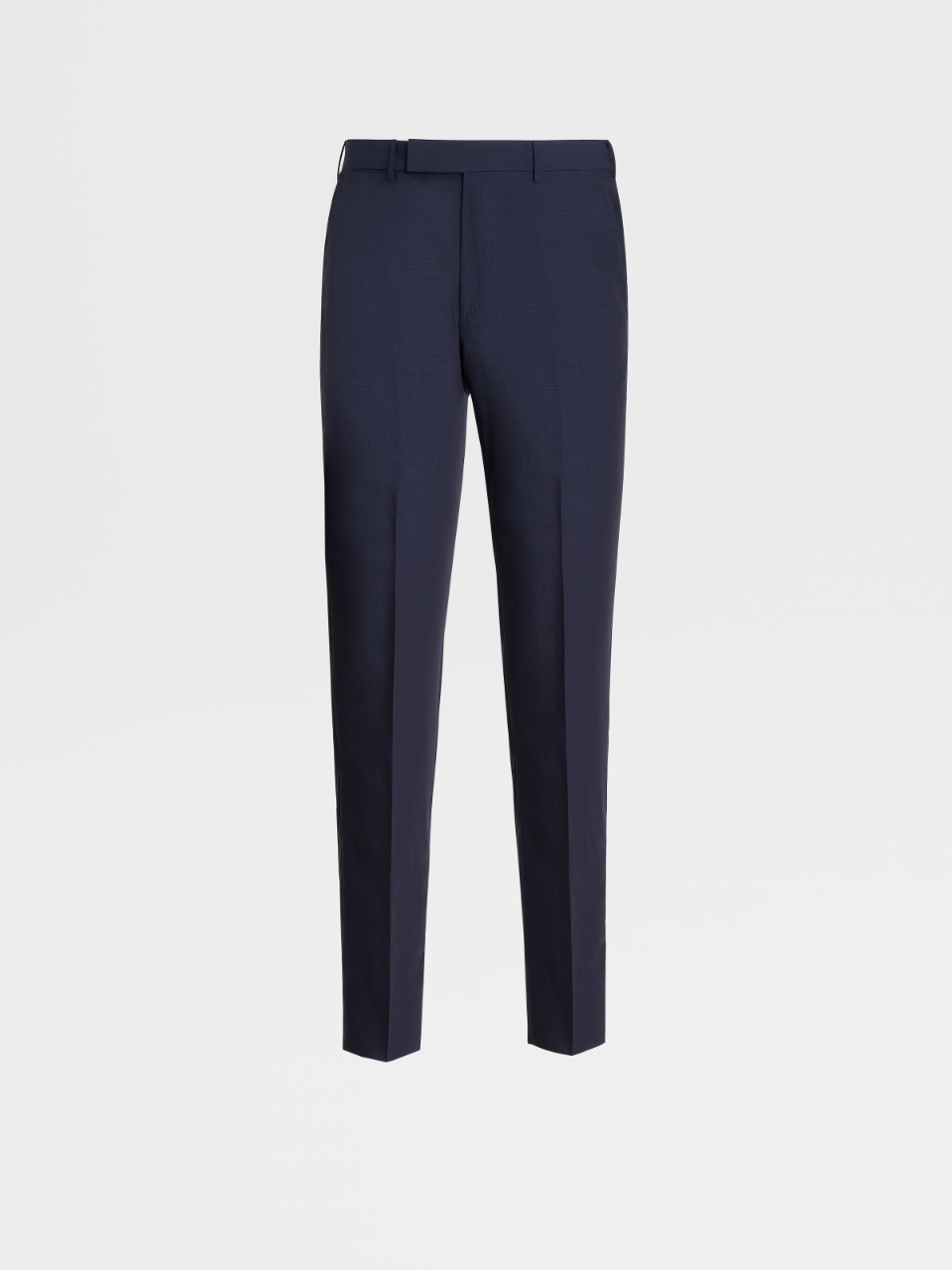 Leggerissimo Wool and Silk Flat Front Trousers